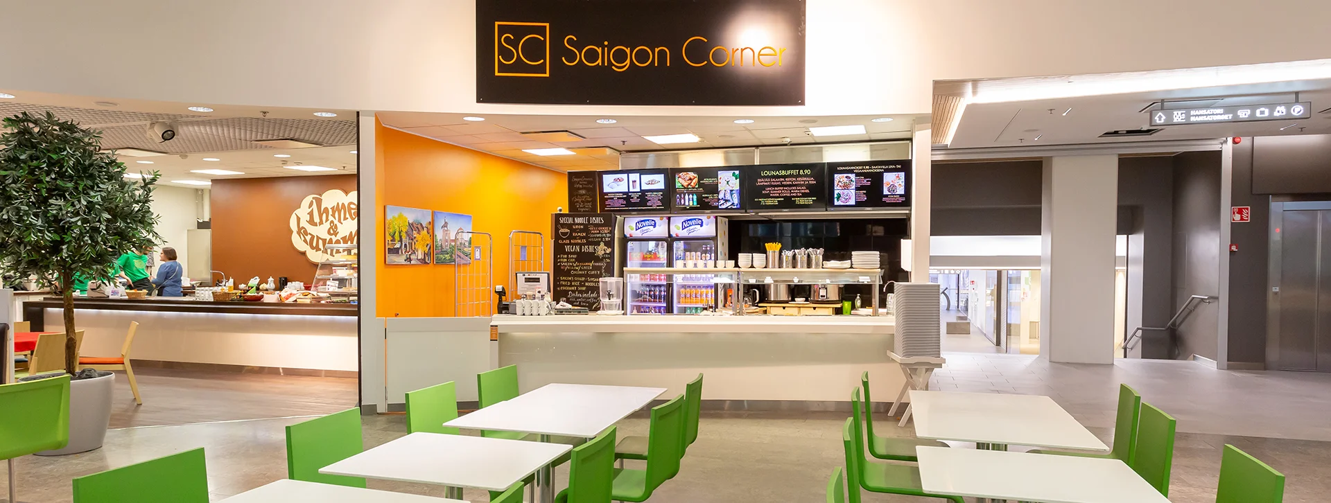 Saigon Corner restaurant at Hansa Mall, Turku